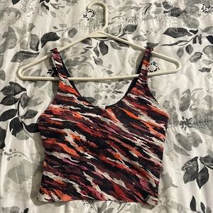 Lululemon Tiger Tide Smoky Red Multi Lunars New Year Align Tank Top